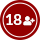 18 + logo